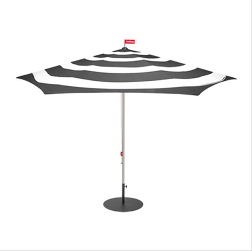 Fatboy Parasol Stripesol met voet zwart