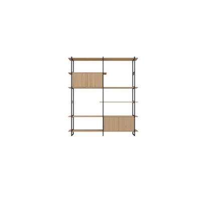 Studio HENK Modular Cabinet MC-6L 200cm Zwart