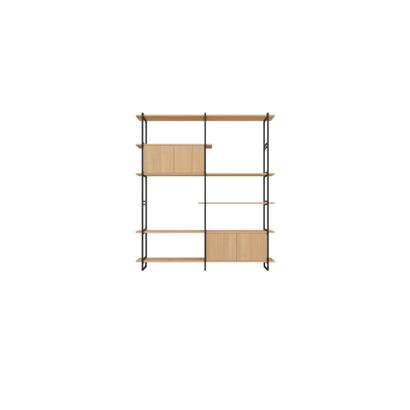 Studio HENK Modular Cabinet MC-6L 200cm Zwart