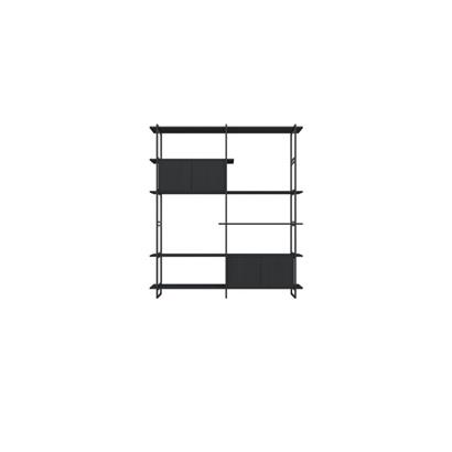 Studio HENK Modular Cabinet MC-6L 200cm Zwart