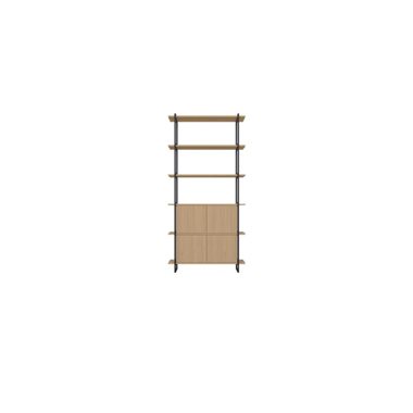 Studio HENK Modular Cabinet MC-6L 110cm Zwart