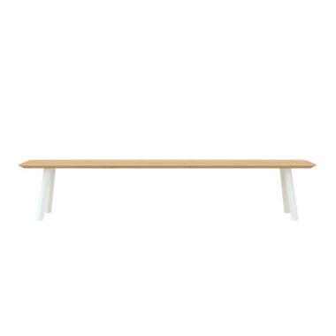 Studio HENK Eetkamerbank New Classic Wit 200 x 40 x 4 cm                                             