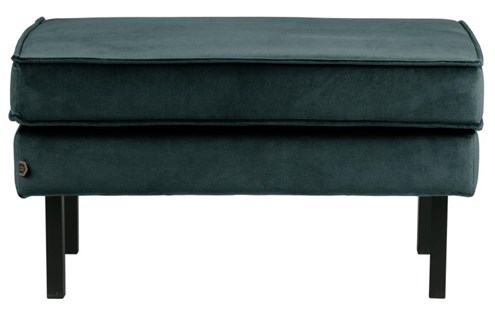 BePureHome Hocker Rodeo Velvet op poten