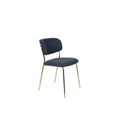 Eetkamerstoel Jaline Goud Set van 2