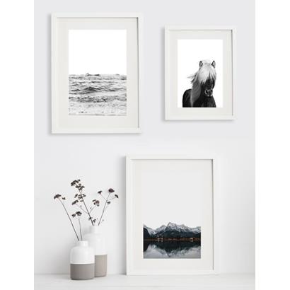 Urban Cotton Art Print Nordic Mountain excl. lijst 61 x 41 cm                                                  