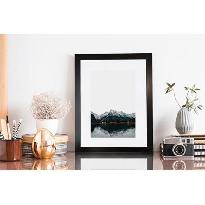 Urban Cotton Art Print Nordic Mountain incl. lijst 61 x 41 cm / 50 x 70 cm                                     