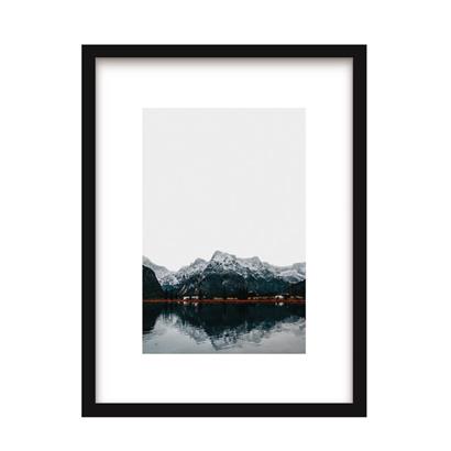 Urban Cotton Art Print Nordic Mountain incl. lijst 31 x 21 cm / 40 x 30 cm                                     