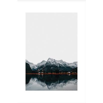 Urban Cotton Art Print Nordic Mountain excl. lijst 31 x 21 cm                                                  