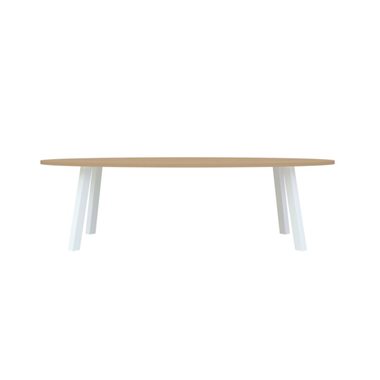 Eettafel Co Ovaal Wit 280x120x4 cm                                                