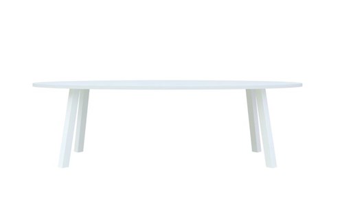 Eettafel Co Ovaal Wit 300x120x4 cm                                                