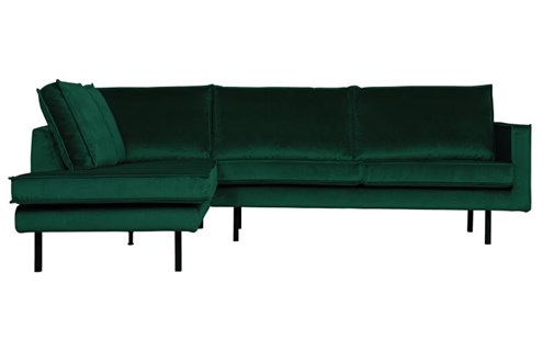 BePureHome Rodeo Hoekbank VSL Velvet