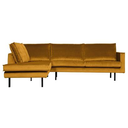 BePureHome Rodeo Hoekbank VSL Velvet