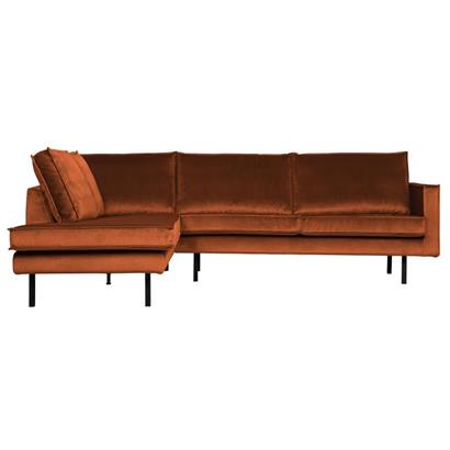 BePureHome Rodeo Hoekbank VSL Velvet