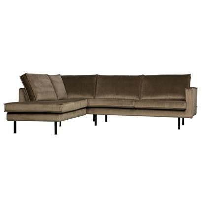 BePureHome Rodeo Hoekbank VSL Velvet