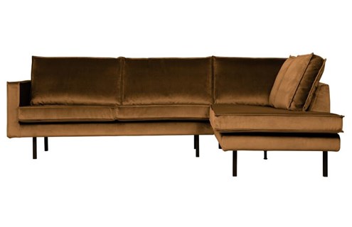 BePureHome Rodeo Hoekbank VSR Velvet