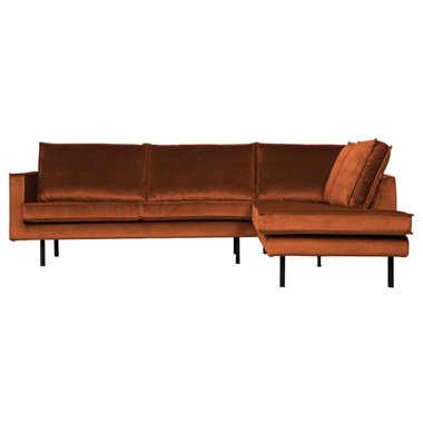 BePureHome Rodeo Hoekbank VSR Velvet