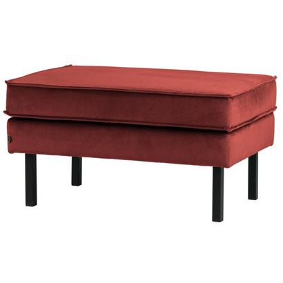 BePureHome Hocker Rodeo Velvet op poten