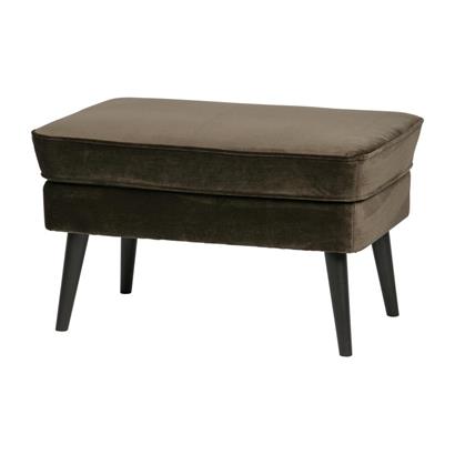 Hocker Retro Fluweel