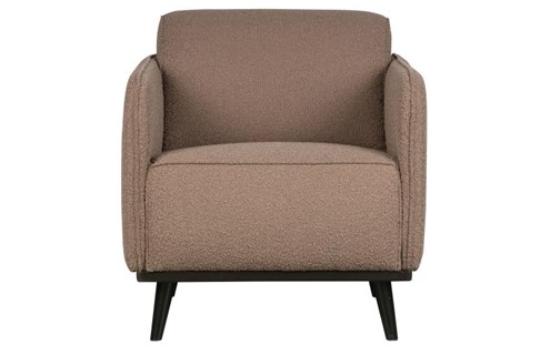 BePureHome Fauteuil Statement Bouclé