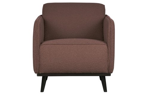 BePureHome Fauteuil Statement Bouclé