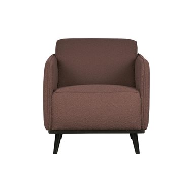 BePureHome Fauteuil Statement Bouclé