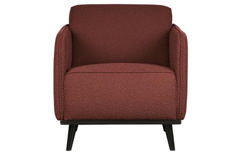 BePureHome Fauteuil Statement Bouclé