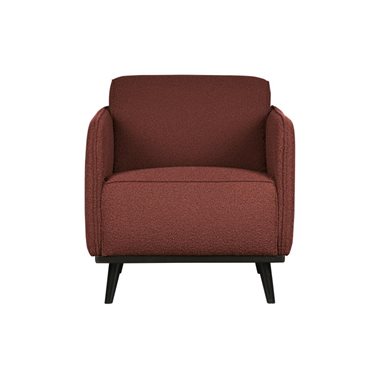 BePureHome Fauteuil Statement Bouclé