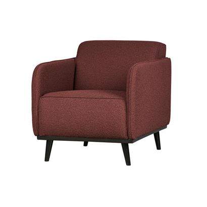 BePureHome Fauteuil Statement Bouclé