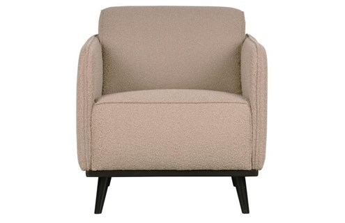 BePureHome Fauteuil Statement Bouclé