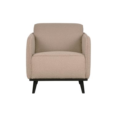 BePureHome Fauteuil Statement Bouclé