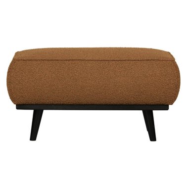 BePureHome Hocker Statement Bouclé