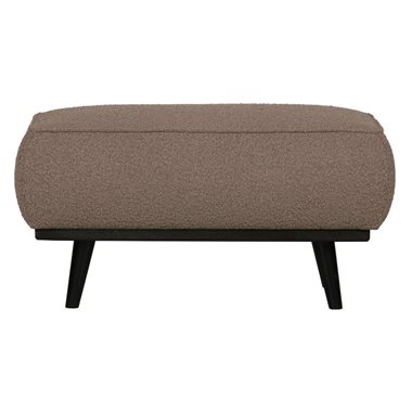 BePureHome Hocker Statement Bouclé