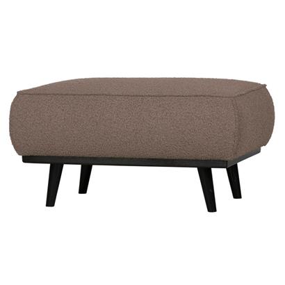 BePureHome Hocker Statement Bouclé