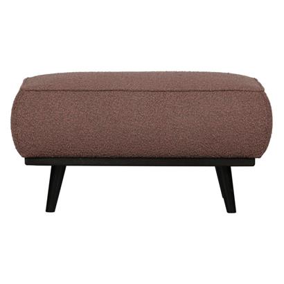 BePureHome Hocker Statement Bouclé