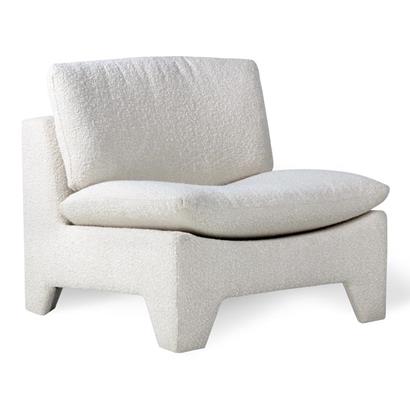 HKliving Fauteuil Retro Bouclé