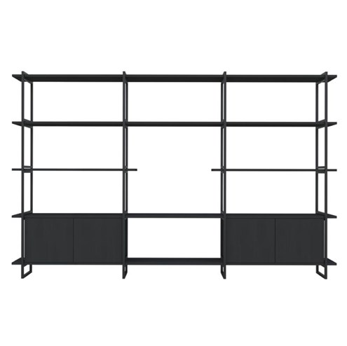 Studio HENK Modular Cabinet MC-5L 290cm Zwart