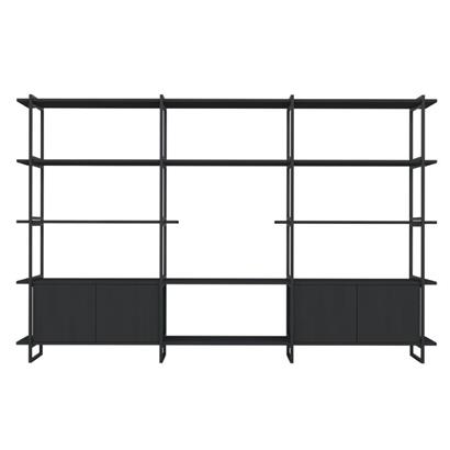 Studio HENK Modular Cabinet MC-5L 290cm Zwart