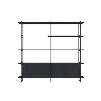 Studio HENK Modular Cabinet MC-5L 200cm Zwart