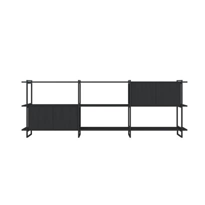 Studio HENK Modular Cabinet MC-3L 290cm Zwart