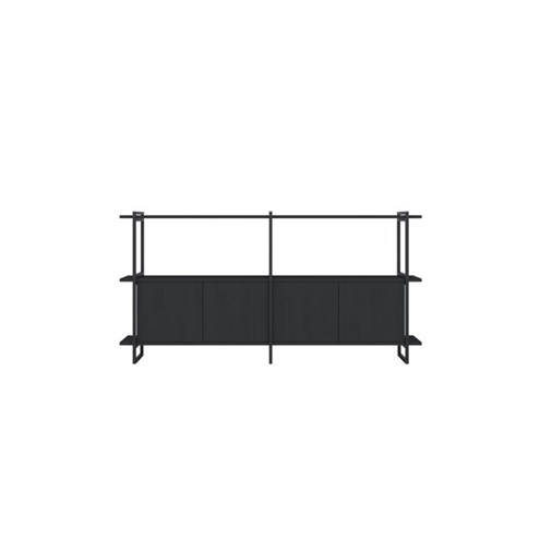 Studio HENK Modular Cabinet MC-3L 200cm Zwart