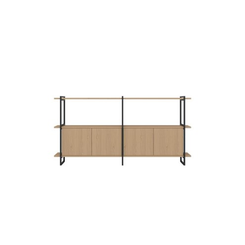Studio HENK Modular Cabinet MC-3L 200cm Zwart