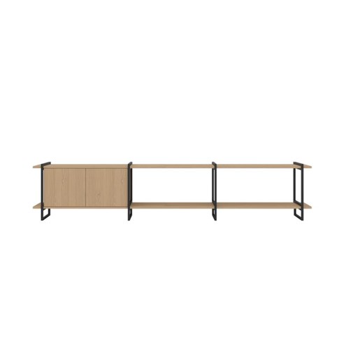 Studio HENK Modular Cabinet MC-2L 290cm Zwart