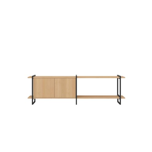 Studio HENK Modular Cabinet MC-2L 200cm Zwart