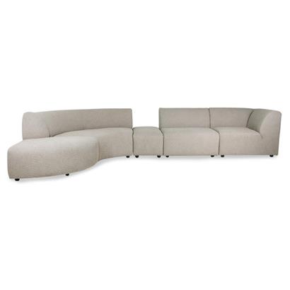 HKliving Bank Element Jax Hoek Rond