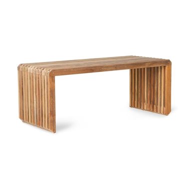 HKliving Bankje/Tussen Element Slatted