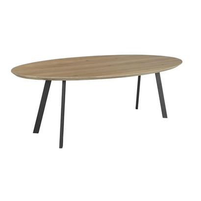 Eettafel Kaz Ovaal Slim 220 x 110 cm                                                