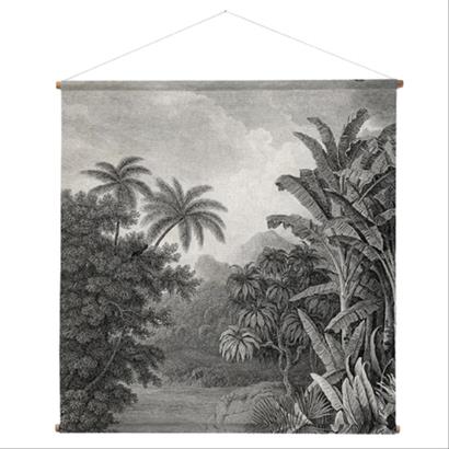 HKliving Wandkleed XXL Jungle