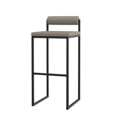 Studio HENK Barstoel Bolster Stool Zwart 77 cm