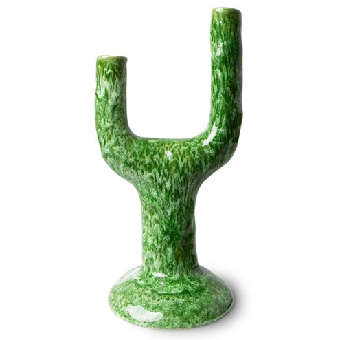 HKliving The Emeralds: Kandelaar Reactive Green L