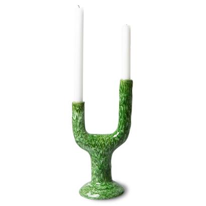 HKliving The Emeralds: Kandelaar Reactive Green L